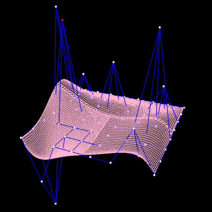 Superficie con nurbs.